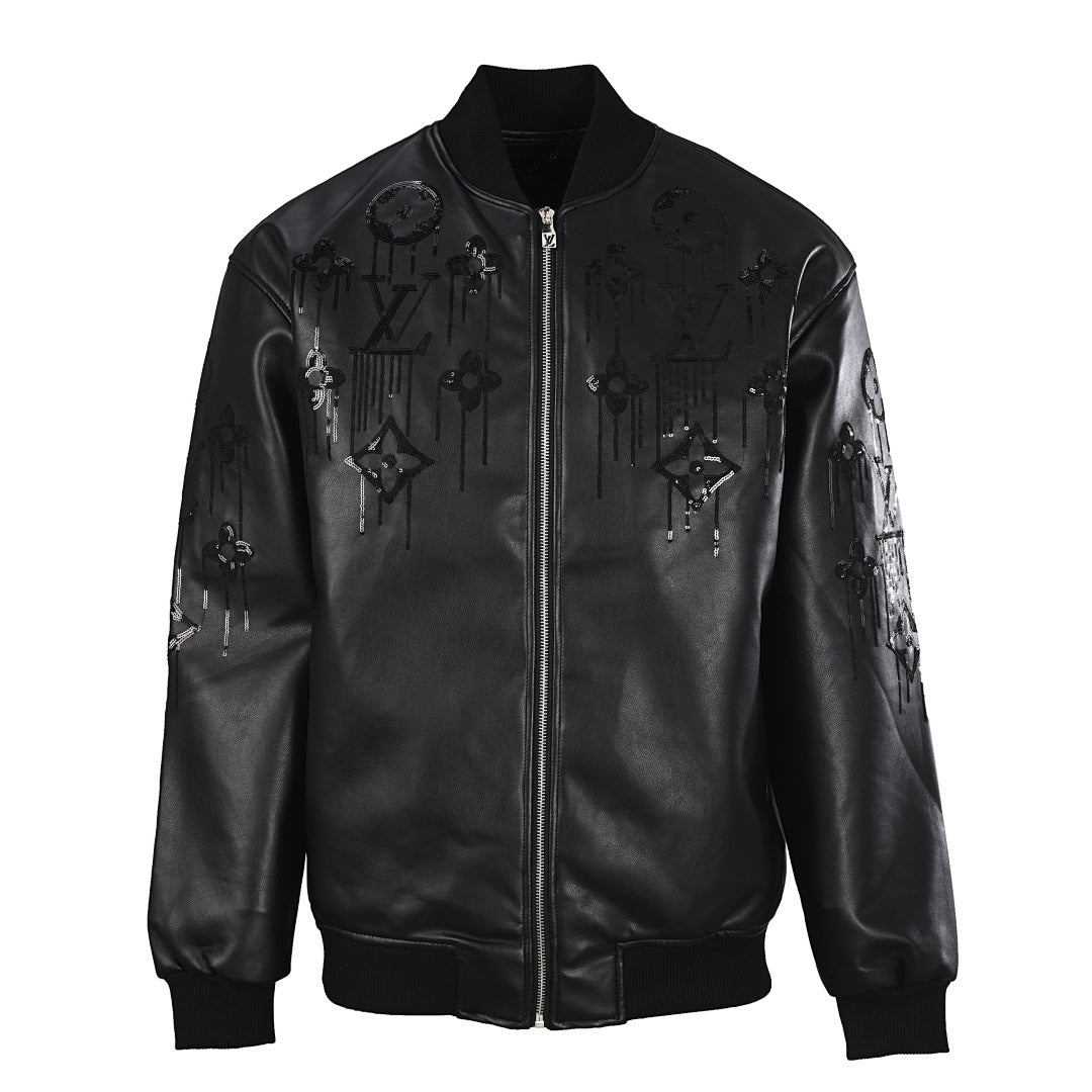 Louis Vuitton Logo-Print Sports Jacket