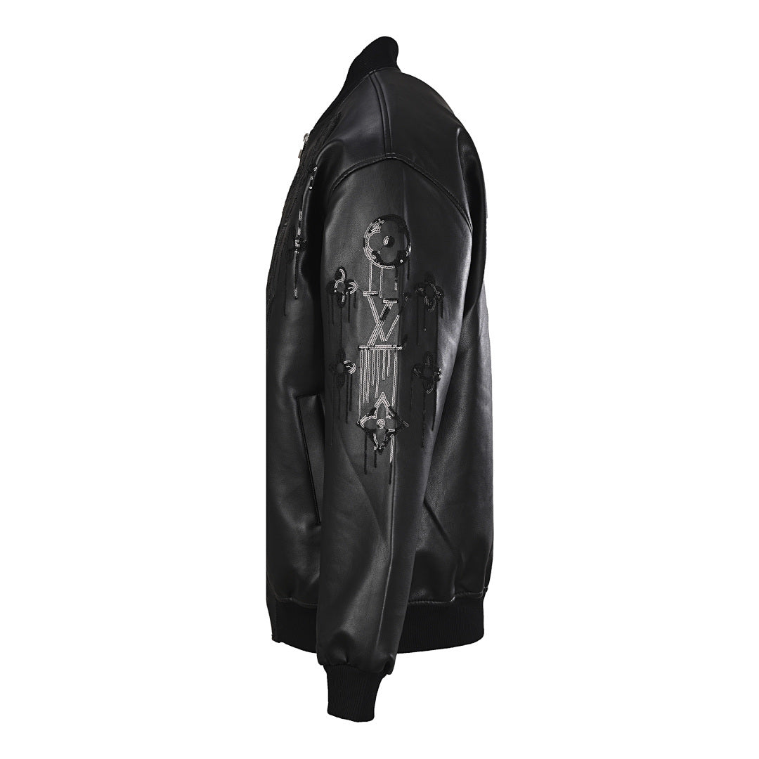 Louis Vuitton Logo-Print Sports Jacket