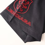 Balenciaga Logo Cotton Jersey T-Shirt