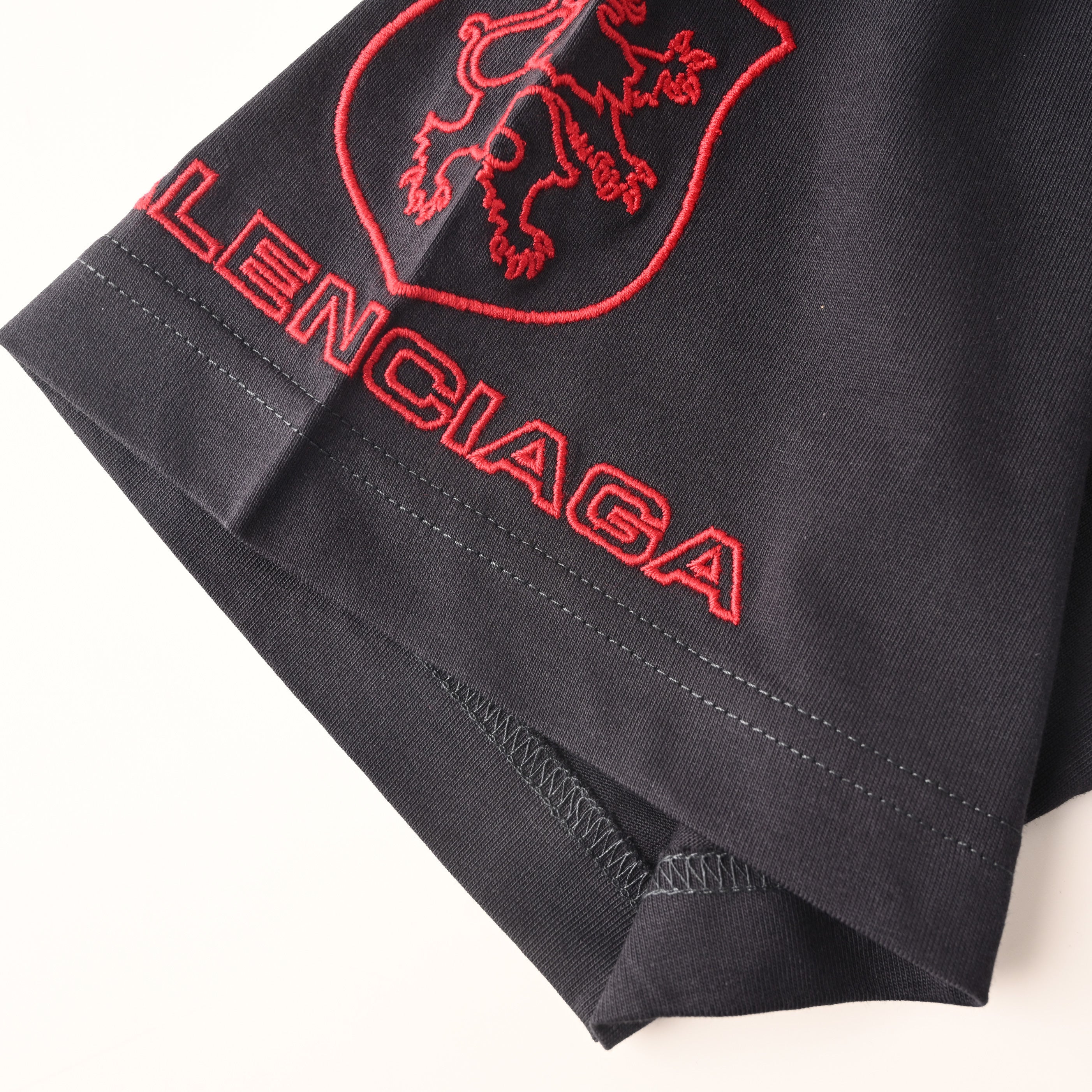 Balenciaga Logo Cotton Jersey T-Shirt